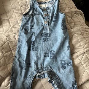 Baby Denim romper